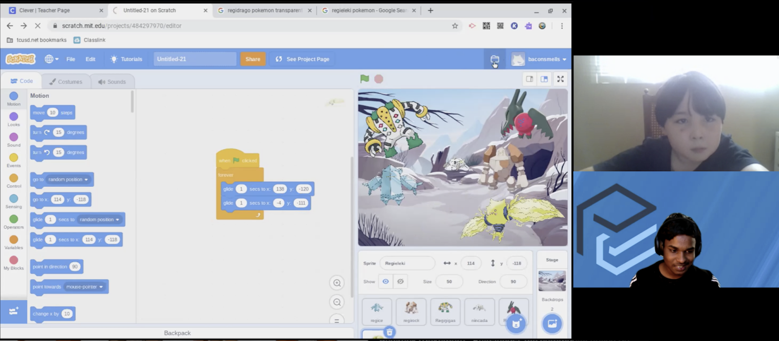 Teaching computer science using Scratch